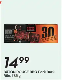 Sobeys BÂTON ROUGE BBQ Pork Back Ribs offer