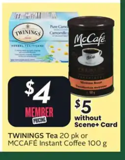 Sobeys TWININGS Tea offer