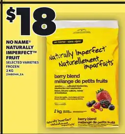 Loblaws NO NAME NATURALLY IMPERFECT FRUIT, 2 KG offer