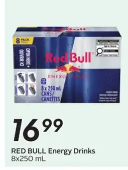 Sobeys RED BULL Energy Drinks offer