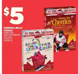 Loblaws GENERAL MILLS CEREAL, 475-778 G offer