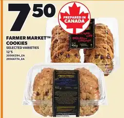 Loblaws FARMER MARKET COOKIES, 12'S offer