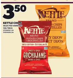 Loblaws KETTLE CHIPS, 156/198 G offer