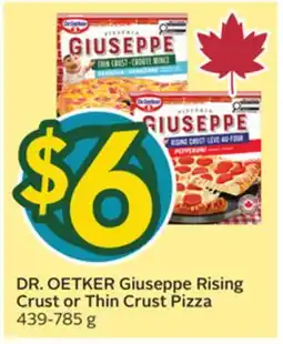 Sobeys Giuseppe Rising Crust or Thin Crust Pizza offer