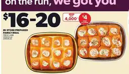 Loblaws IN-STORE PREPARED FAMILY MEAL, 750 G-1.3 KG offer