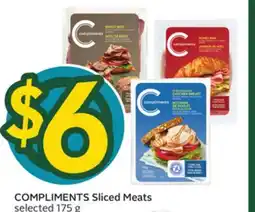 Sobeys Sliced Meats offer