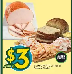 Sobeys Cooked or Smoked Chicken offer