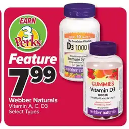 PharmaChoice Webber Naturals Vitamin A, C, D3 offer