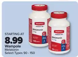 PharmaChoice Wampole Melatonin offer