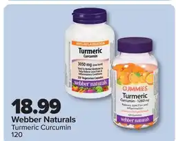 PharmaChoice Webber Naturals Turmeric Curcumin offer