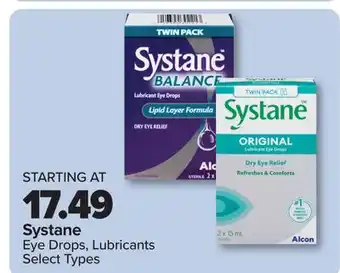 PharmaChoice Systane Eye Drops, Lubricants offer