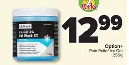 PharmaChoice Option+ Pain Relief Ice Gel offer
