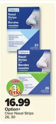 PharmaChoice Option+ Clear Nasal Strips offer
