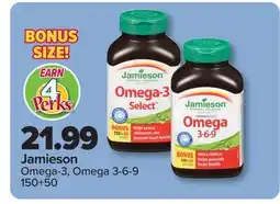 PharmaChoice Jamieson Omega-3, Omega 3-6-9 offer