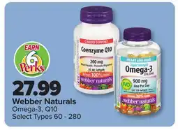 PharmaChoice Webber Naturals Omega-3, Q10 offer