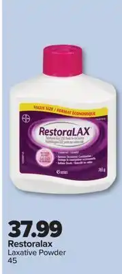 PharmaChoice Restoralax Laxative Powder offer
