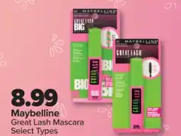 PharmaChoice Maybelline Great Lash Mascara offer