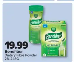 PharmaChoice Benefiber Dietary Fibre Powder offer