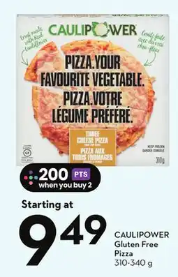 Sobeys CAULIPOWER Gluten Free Pizza offer