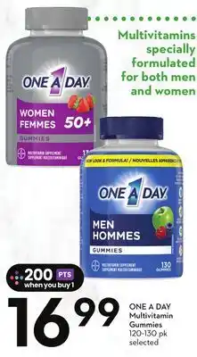 Sobeys ONE A DAY Multivitamins ONE Multivitamin Gummies offer