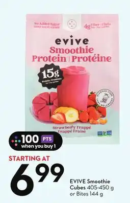 Sobeys EVIVE Smoothie Cubes offer