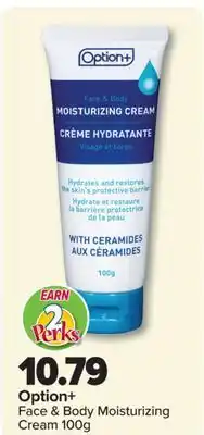 PharmaChoice Option+ Face & Body Moisturizing Cream offer