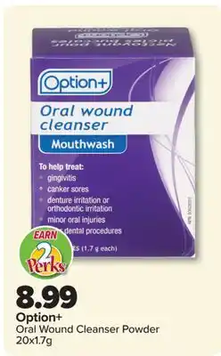 PharmaChoice Option+ Oral Wound Cleanser Powder offer