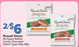 PharmaChoice Russell Stover No Sugar Added Candy, Chocolate offer
