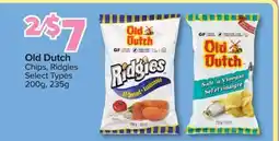 PharmaChoice Old Dutch Chips, Ridgies offer