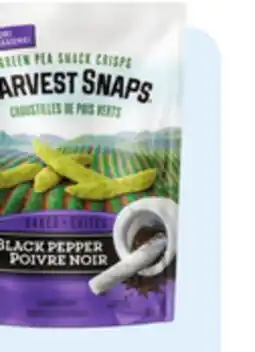 Walmart Harvest Snaps green pea snack crisps offer
