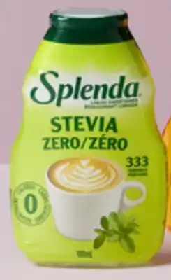 Walmart Splenda stevia or monk fruit liquid sweetener offer
