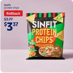 Walmart SinFit protein chips offer