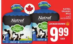 Food Basics NATREL ORGANIC MILK offer
