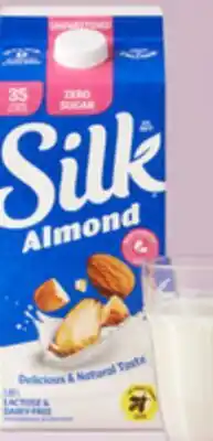 Walmart Silk plant-based almond beverage offer