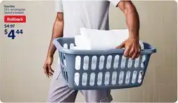Walmart Sterilite 53 L rectangular laundry basket offer