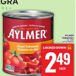Food Basics AYLMER TOMATOES offer