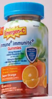 Walmart Emergen-C drink mix or gummies offer