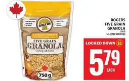 Food Basics ROGERS FIVE GRAIN GRANOLA offer