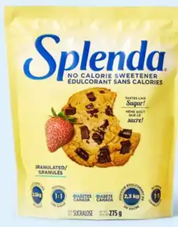 Walmart Splenda granulated sweetener offer