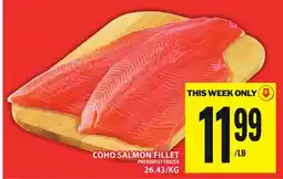 Food Basics COHO SALMON FILLET offer