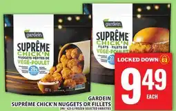 Food Basics GARDEIN SUPRÊME CHICK'N NUGGETS OR FILLETS offer