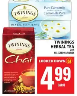 Food Basics TWININGS HERBAL TEA offer