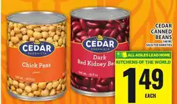 Food Basics CEDAR CANNED BEANS offer