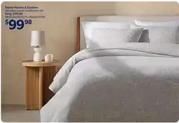 Walmart Better Homes & Gardens double/queen comforter set offer