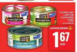 Food Basics CLOVER LEAF LIGHT OR FLAVOURED TUNA offer