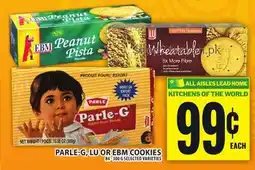 Food Basics PARLE-G, LU OR EBM COOKIES offer