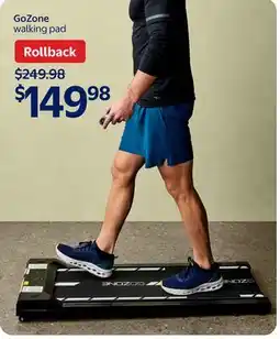 Walmart GoZone Walking pad offer