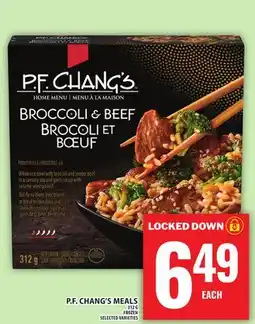 Food Basics P.F. CHANG'S MEALS offer