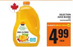 Food Basics SELECTION JUICE BLEND offer