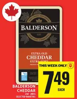 Food Basics BALDERSON CHEDDAR offer